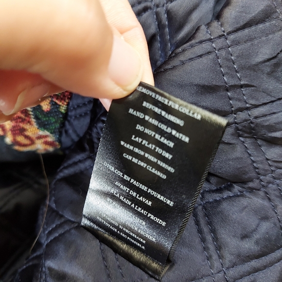 Urban Outfitters BlancNYC tapestry quilted flight bomber jacket - Picture 14 of 15